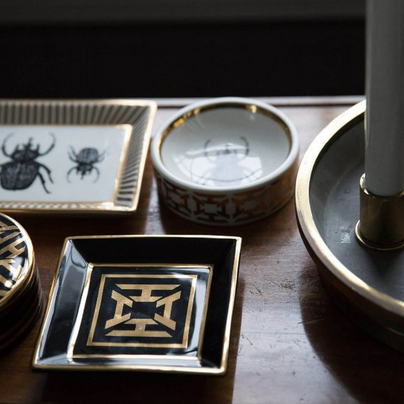 Jonathan Adler for India Hicks Goodluck Beetle Tray HTF - Picture 4 of 8